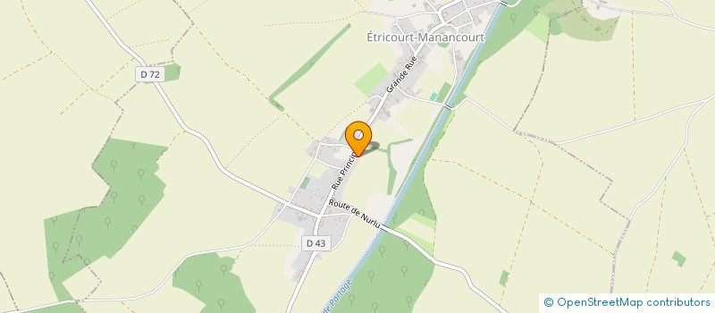 localisation de l'entreprise MONSIEUR ROLAND DUPUIS à ETRICOURT-MANANCOURT