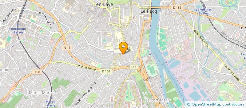 localisation de l'entreprise MONSIEUR ROLAND ENGUEHARD  LE PECQ