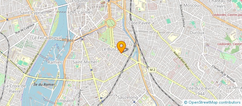 localisation de l'entreprise MONSIEUR ROLAND ETIENNE à TOULOUSE