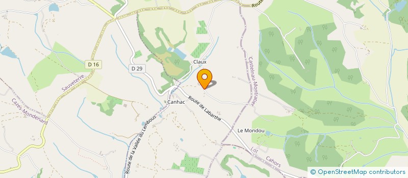 localisation de l'entreprise MONSIEUR ROLAND FAGES  VAZERAC