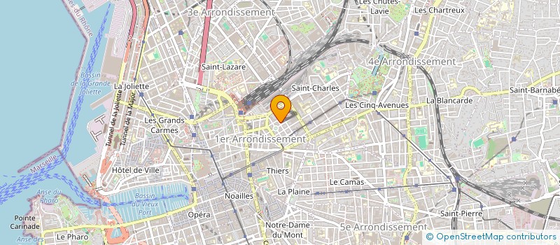 localisation de l'entreprise MONSIEUR ROLAND FARGE à MARSEILLE
