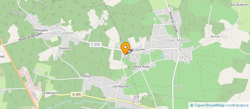 localisation de l'entreprise MONSIEUR ROLAND FATIN à CISSAC-MEDOC