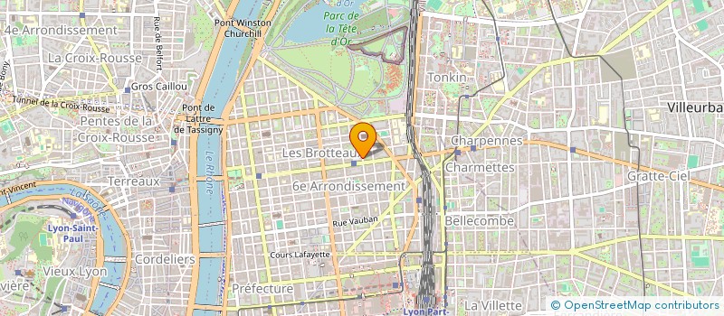 localisation de l'entreprise MONSIEUR ROLAND FAVRE  LYON