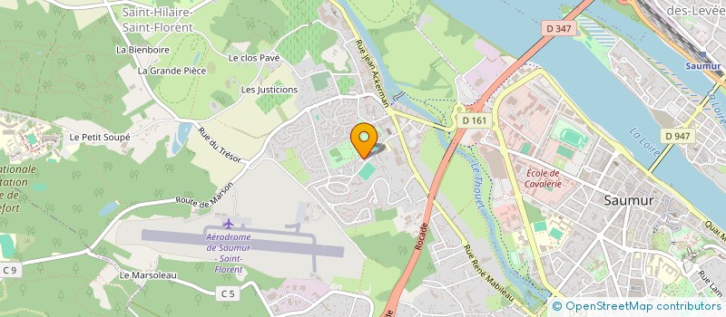 localisation de l'entreprise MONSIEUR ROLAND FERNANDEZ  SAUMUR