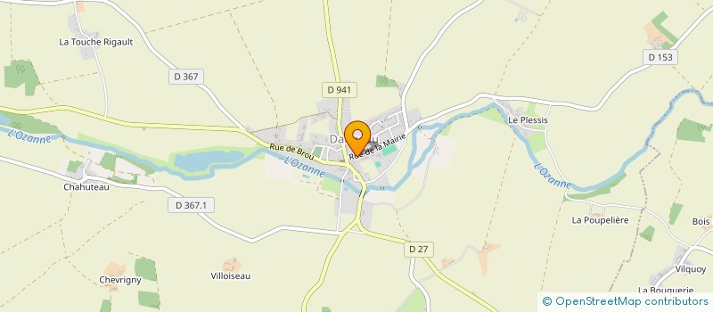 localisation de l'entreprise MONSIEUR ROLAND FEZARD à GOHORY