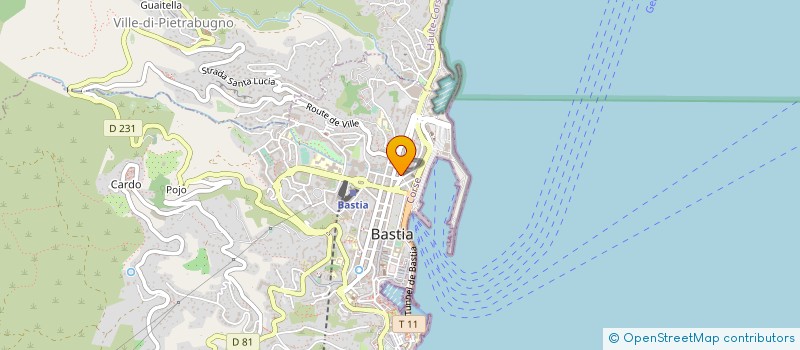 localisation de l'entreprise MONSIEUR ROLAND FIORELLA à BASTIA