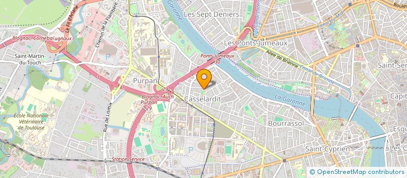 localisation de l'entreprise MONSIEUR ROLAND FIQUET à TOULOUSE