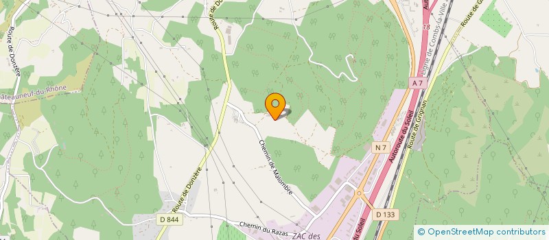 localisation de l'entreprise MONSIEUR ROLAND FLORIT  MALATAVERNE