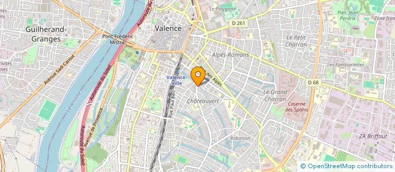 localisation de l'entreprise MONSIEUR ROLAND FOEX à VALENCE