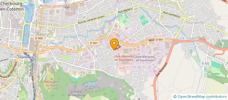 localisation de l'entreprise MONSIEUR ROLAND FORTIN à CHERBOURG-EN-COTENTIN