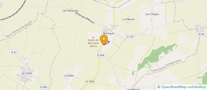 localisation de l'entreprise MONSIEUR ROLAND GADET  RANDAN