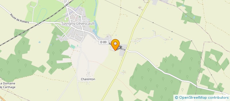 localisation de l'entreprise MONSIEUR ROLAND GADIOUX à SAVIGNY-LEVESCAULT