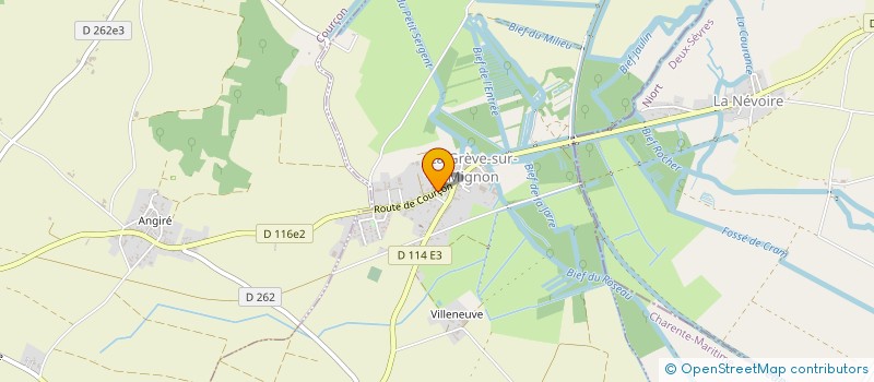 localisation de l'entreprise MONSIEUR ROLAND GALLIAN  LA GREVE-SUR-MIGNON