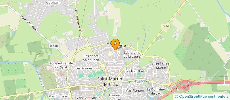 localisation de l'entreprise MONSIEUR ROLAND GALLOIS à SAINT-MARTIN-DE-CRAU