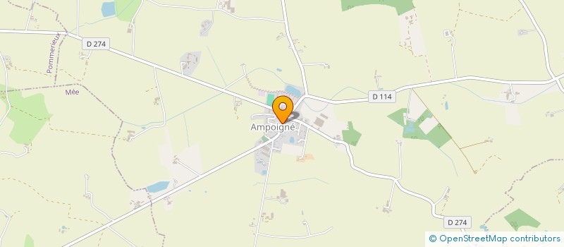 localisation de l'entreprise MONSIEUR ROLAND GANDUBERT  CHEMAZE