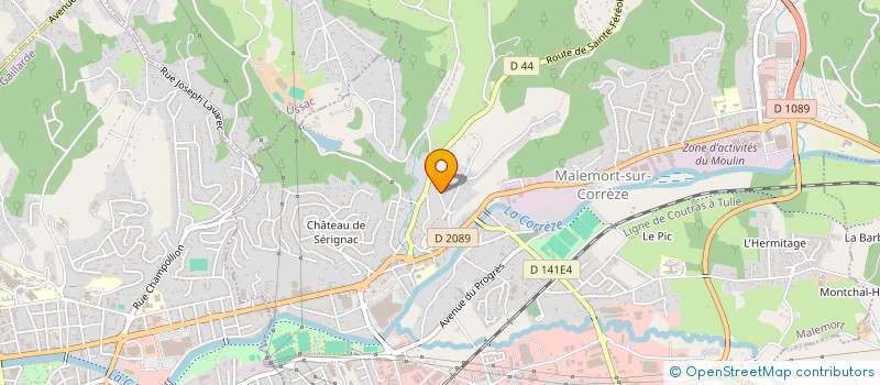 localisation de l'entreprise MONSIEUR ROLAND GARNIER à MALEMORT