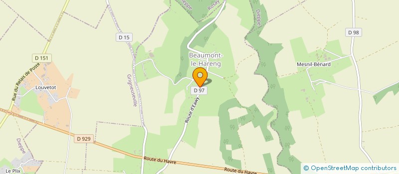 localisation de l'entreprise MONSIEUR ROLAND GAROS  BEAUMONT-LE-HARENG