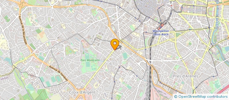 localisation de l'entreprise MONSIEUR ROLAND GEORGE à MONTPELLIER