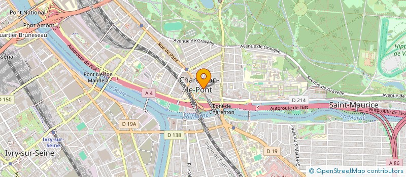 localisation de l'entreprise MONSIEUR ROLAND GEORGIADES-MALHERBE à CHARENTON-LE-PONT