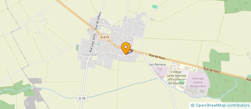 localisation de l'entreprise MONSIEUR ROLAND GIGUET  CHALAUTRE-LA-GRANDE