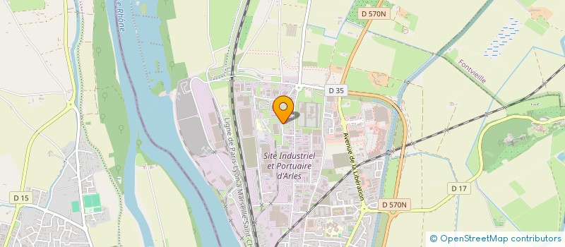 localisation de l'entreprise MONSIEUR ROLAND GILLES à ARLES