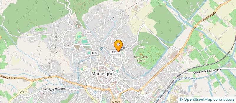localisation de l'entreprise MONSIEUR ROLAND GOMEZ à MANOSQUE