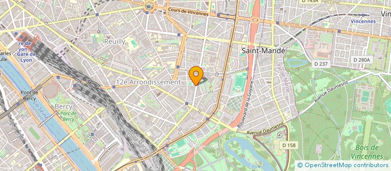 localisation de l'entreprise MONSIEUR ROLAND GOUBY à PARIS
