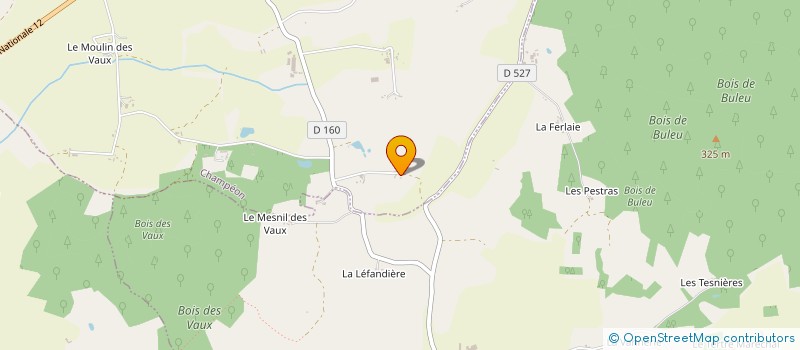 localisation de l'entreprise MONSIEUR ROLAND GOUGEON  CHAMPEON