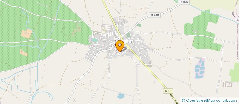 localisation de l'entreprise MONSIEUR ROLAND GOUJOU  OUVEILLAN