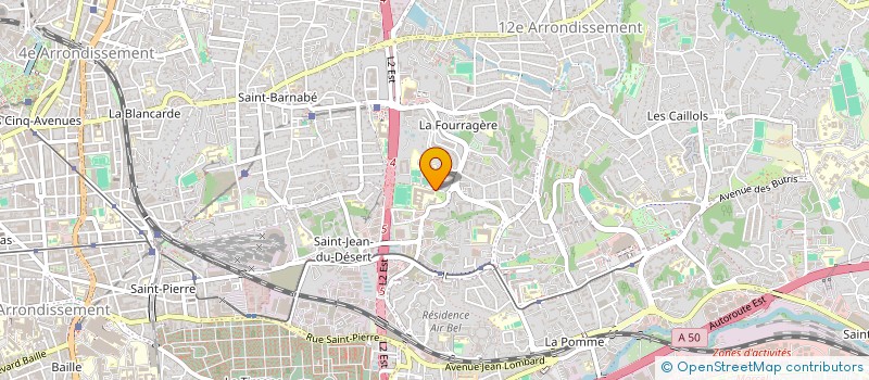 localisation de l'entreprise MONSIEUR ROLAND GRANSART à MARSEILLE