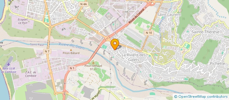 localisation de l'entreprise MONSIEUR ROLAND GRONDIN  LE PORT