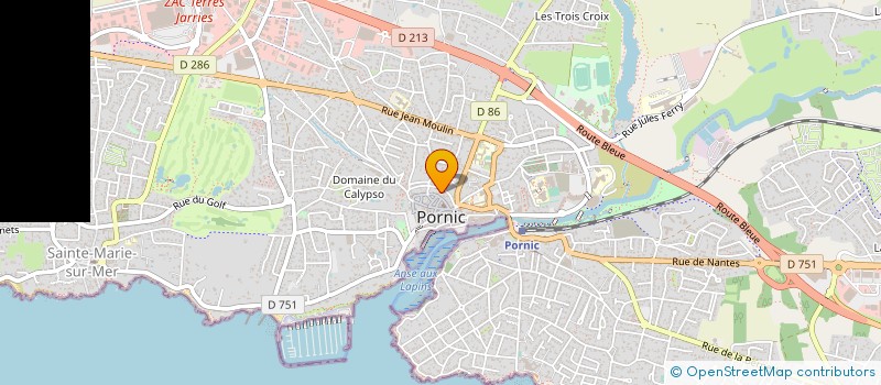 localisation de l'entreprise MONSIEUR ROLAND GUILLOUX à PORNIC