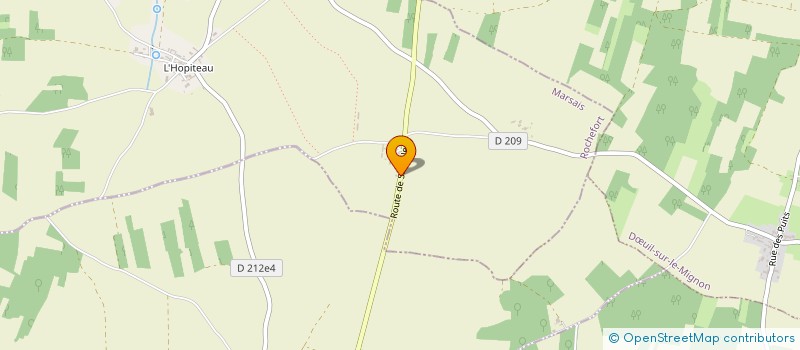 localisation de l'entreprise MONSIEUR ROLAND-GUY MAROLEAU  MARSAIS