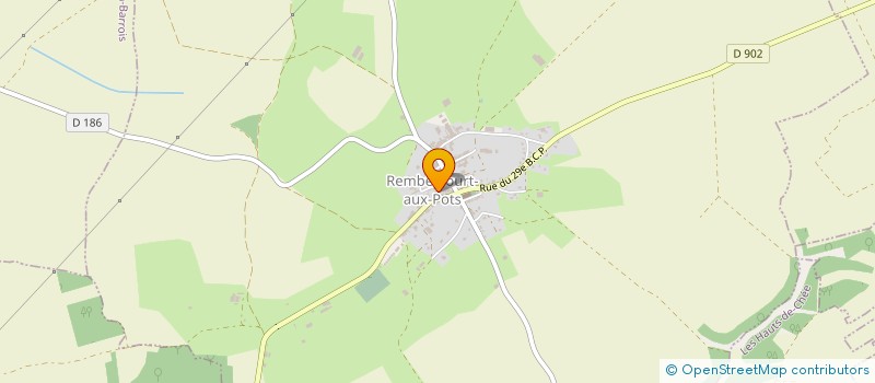 localisation de l'entreprise MONSIEUR ROLAND HACQUIN à REMBERCOURT-SOMMAISNE