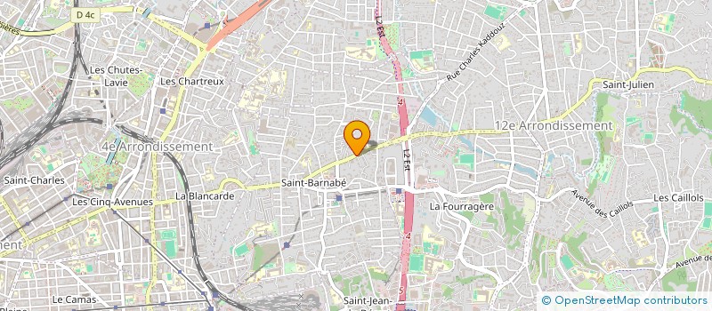 localisation de l'entreprise MONSIEUR ROLAND HAFID BOUYAHIA à MARSEILLE