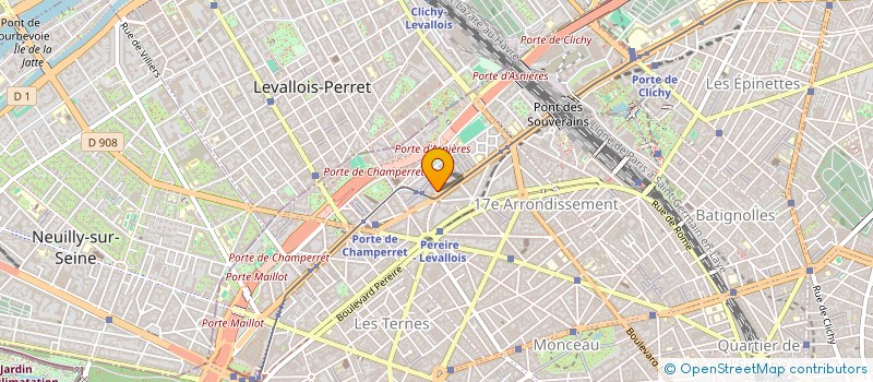 localisation de l'entreprise MONSIEUR ROLAND HAYES  PARIS