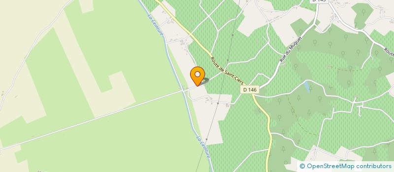 localisation de l'entreprise MONSIEUR ROLAND HERVE  SAINT-BONNET-SUR-GIRONDE