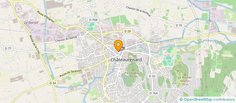 localisation de l'entreprise MONSIEUR ROLAND INISAN à CHATEAURENARD