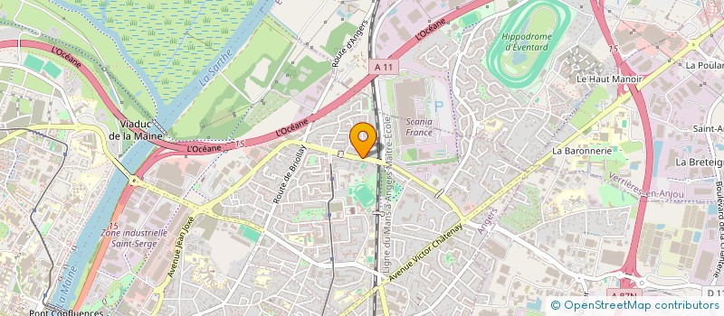 localisation de l'entreprise MONSIEUR ROLAND JALILYAN à ANGERS