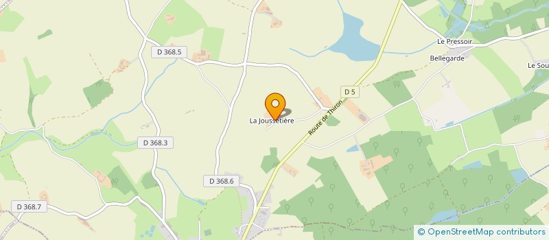 localisation de l'entreprise MONSIEUR ROLAND JOUSSELIN à ARGENVILLIERS