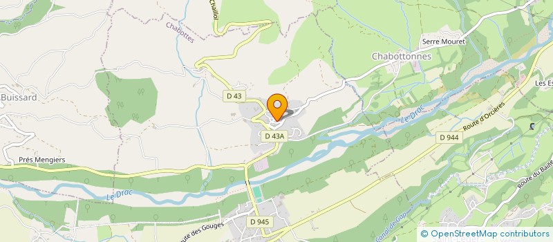 localisation de l'entreprise MONSIEUR ROLAND JOUSSELME  CHABOTTES