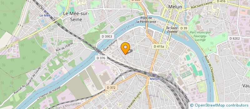 localisation de l'entreprise MONSIEUR ROLAND JUINO à MELUN