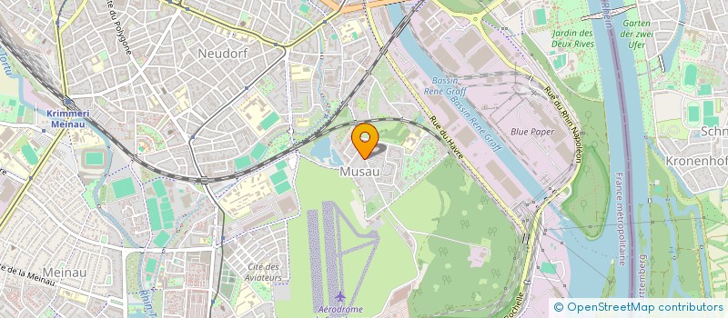 localisation de l'entreprise MONSIEUR ROLAND KALT à STRASBOURG