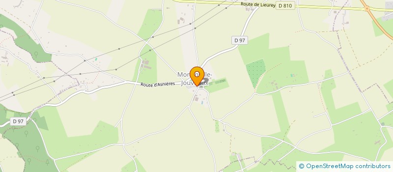 localisation de l'entreprise MONSIEUR ROLAND KIHL  MORAINVILLE-JOUVEAUX