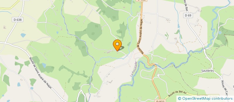 localisation de l'entreprise MONSIEUR ROLAND LAGARRIGUE  LA FOUILLADE