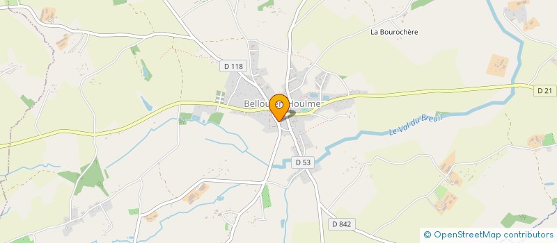 localisation de l'entreprise MONSIEUR ROLAND LAINE à SAIRES-LA-VERRERIE