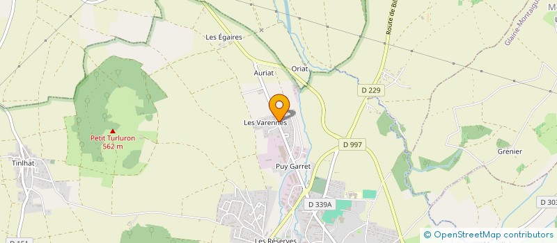 localisation de l'entreprise MONSIEUR ROLAND LALOIRE  BILLOM