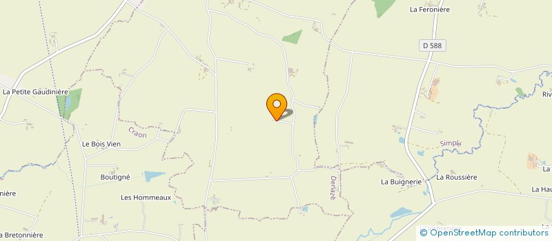 localisation de l'entreprise MONSIEUR ROLAND LANCELOT  CRAON