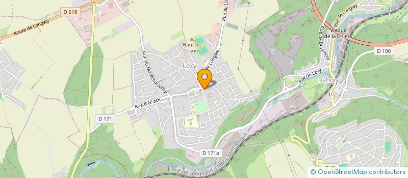 localisation de l'entreprise MONSIEUR ROLAND LARDENNOIS  LEXY