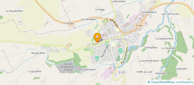 localisation de l'entreprise MONSIEUR ROLAND LEBRUN à TINCHEBRAY-BOCAGE
